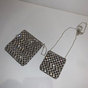 Silver Pouch Necklace